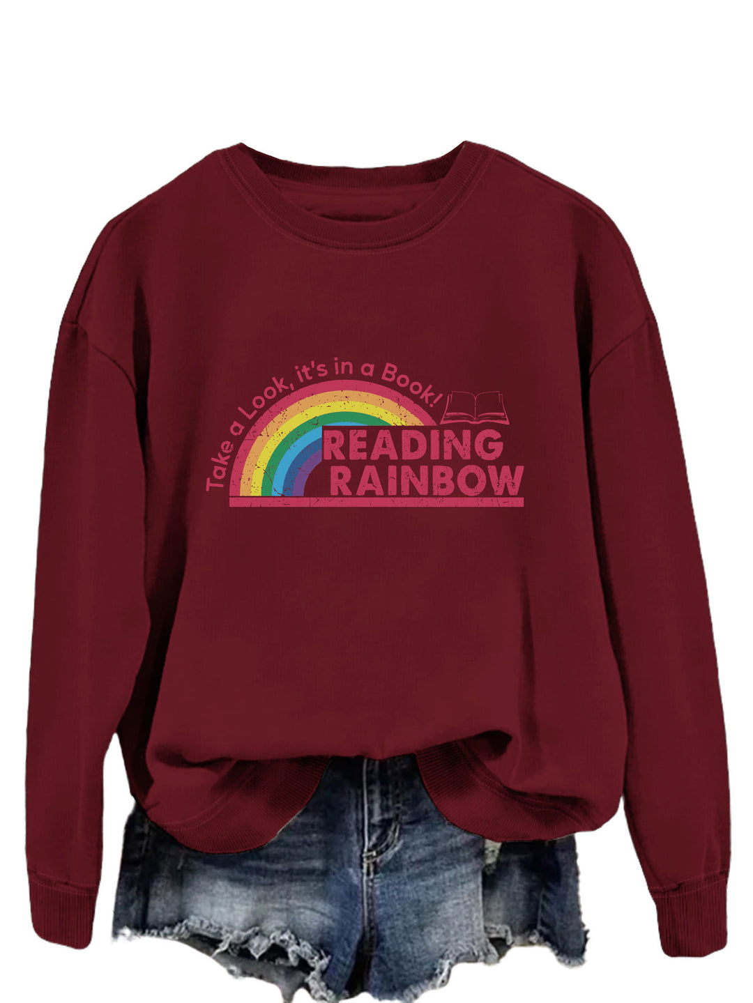 Sweat-shirt décontracté pour femmes avec impression unique Chic & Stil