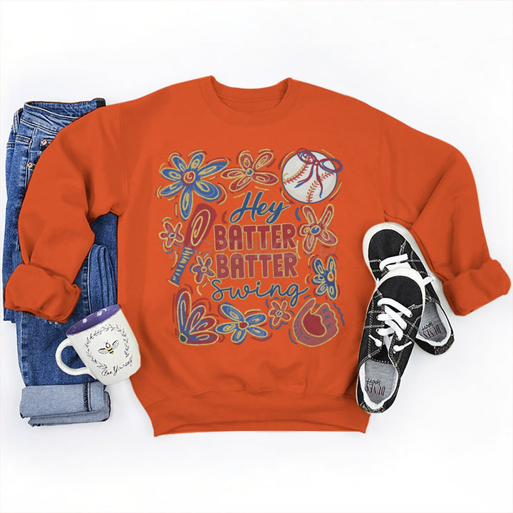 Sweatshirt femme avec motif de baseball créatif et coupe décontractée Chic & Stil