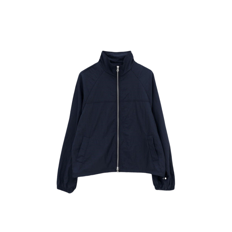 Veste coupe-vent légère pour femmes avec col haut Chic & Stil