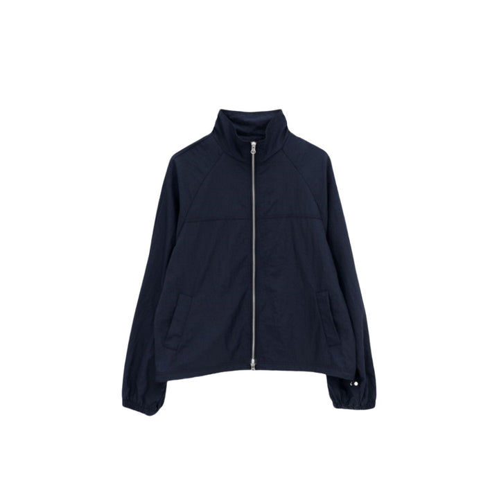 Veste coupe-vent légère pour femmes avec col haut Chic & Stil