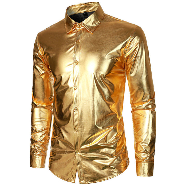 Men's Metallic Shirt Lune London