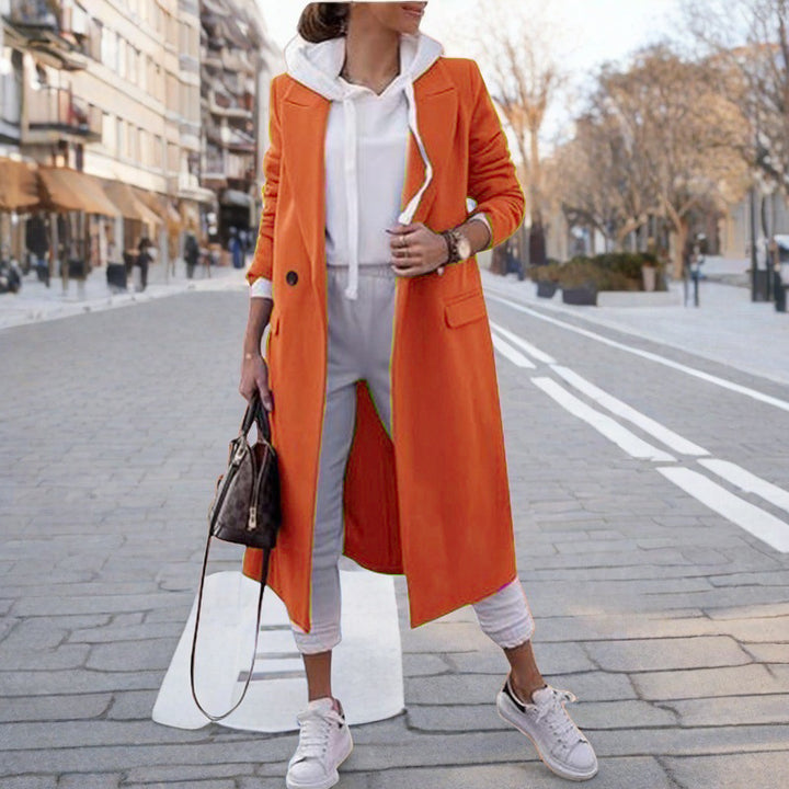 Elegant trench coat for women with hood Lune London