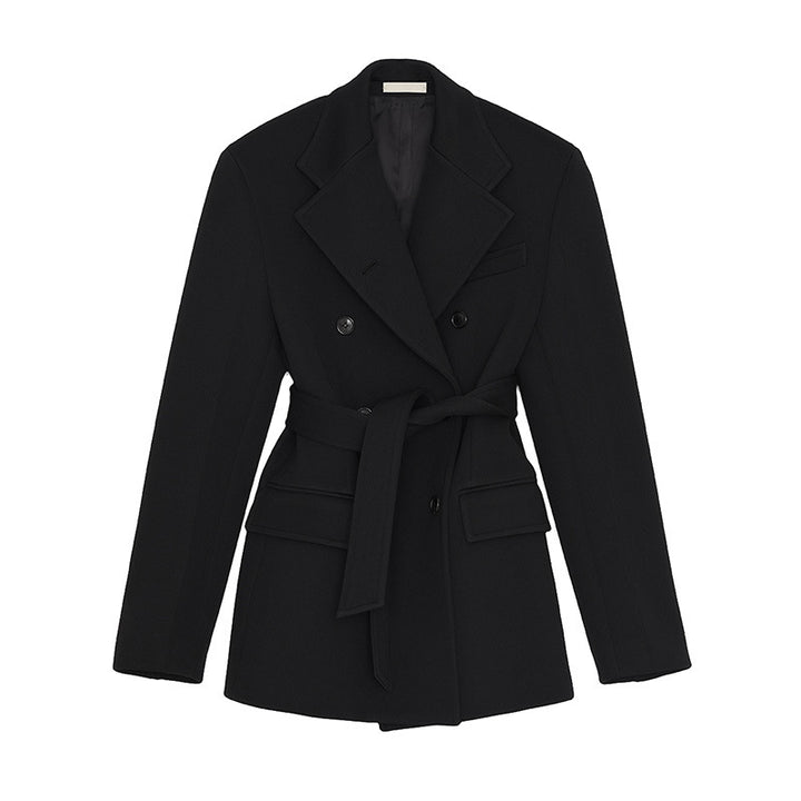 Blazer élégant et ajusté pour femmes avec double rangée de boutons Chic & Stil