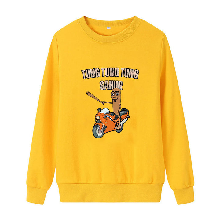 Women's casual sweatshirt with funny graphic design Chic & Stil