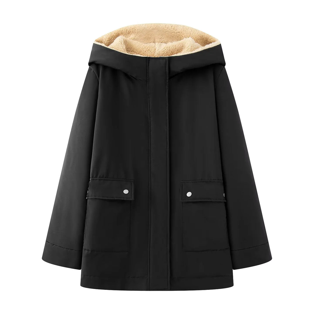 Transitional jacket for women with cozy lining and practical pockets Lune London