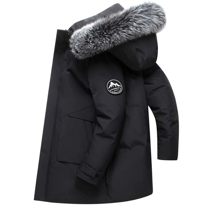 Women's Winter Parka with Removable Hood and Cozy Faux Fur Lune London