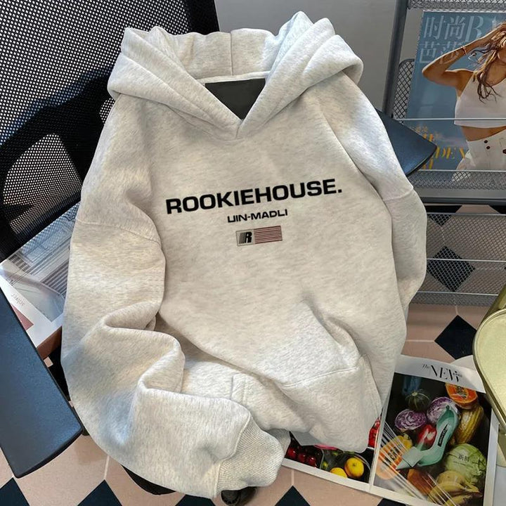 Sweat à capuche surdimensionné confortable pour femme Chic & Stil
