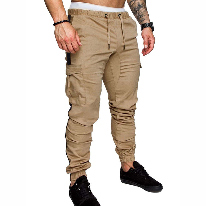 Men's cargo pants with adjustable waist and functional pockets Lune London
