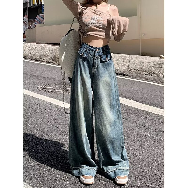 Jeans larges pour femmes Chic & Stil