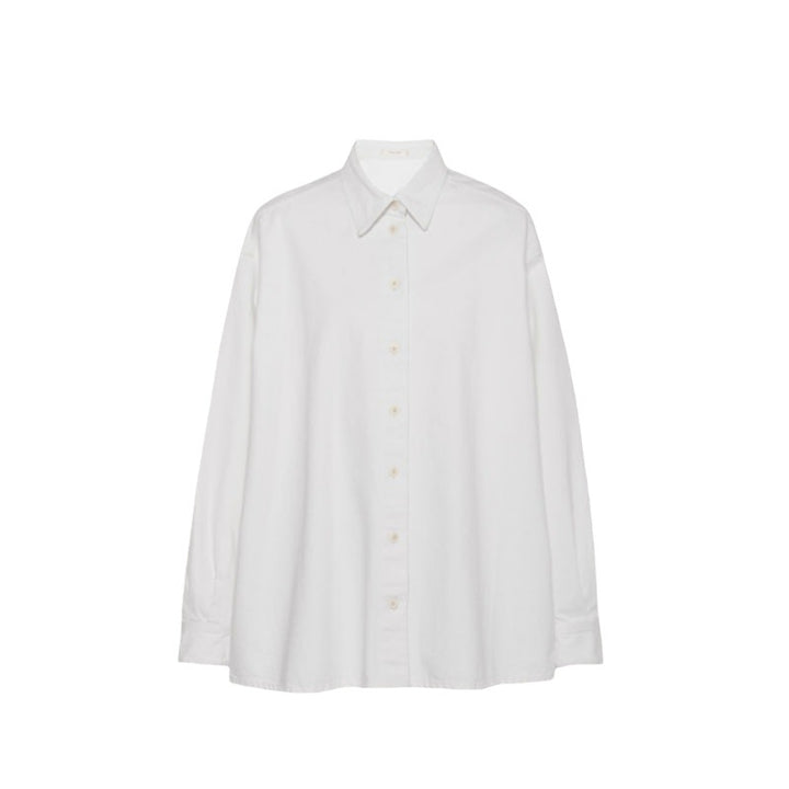 Chemisier oversize pour femmes en mélange de coton de haute qualité Chic & Stil