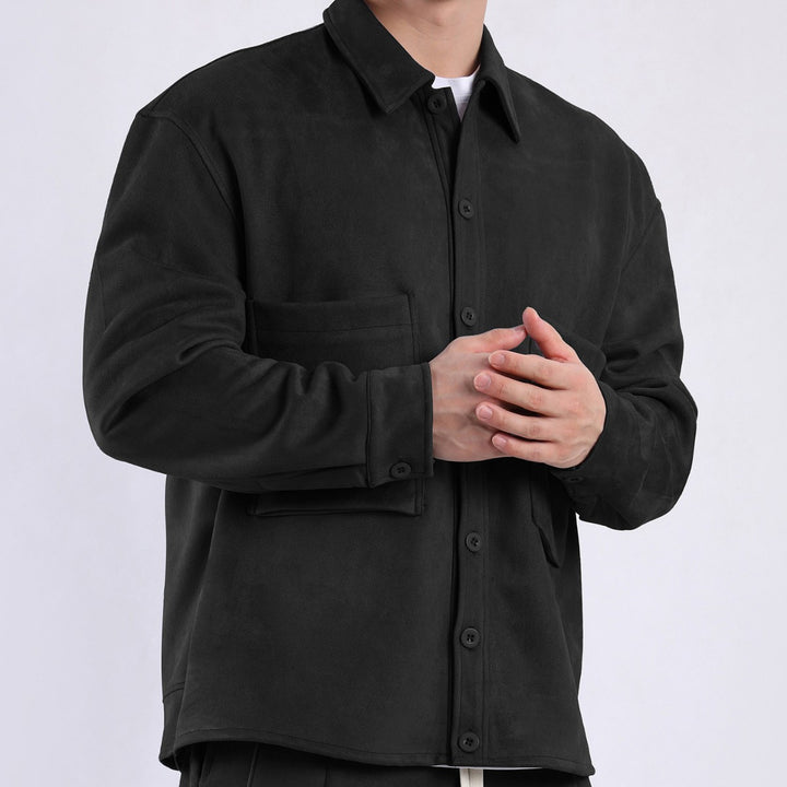 Casual layered jacket for ladies with practical pockets and modern collar Lune London