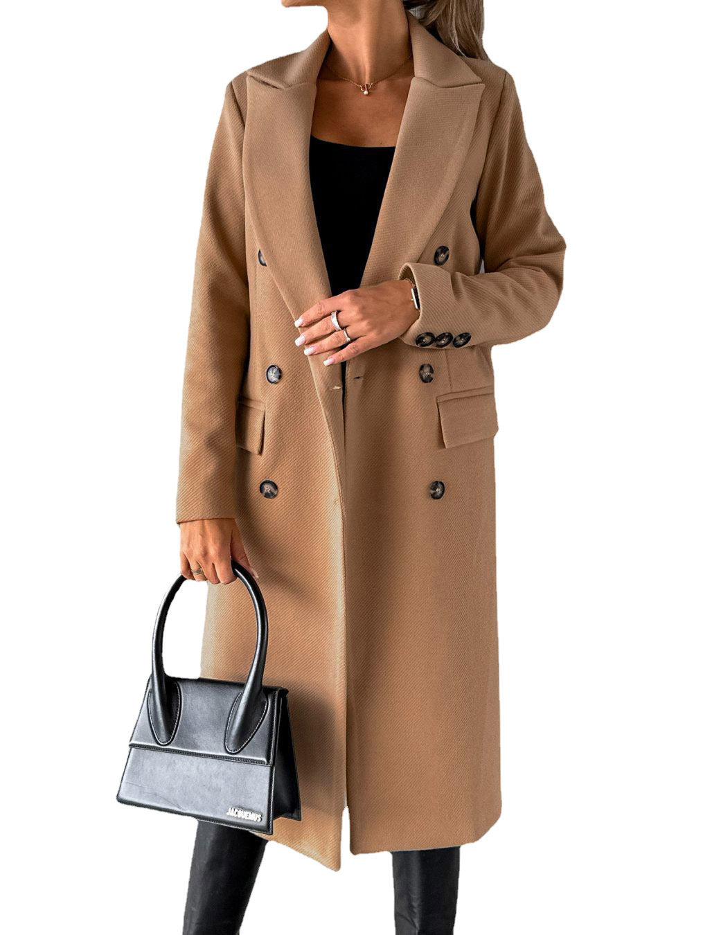 Ladies Elegant Fitted Blazer with Double-Breasted Lune London