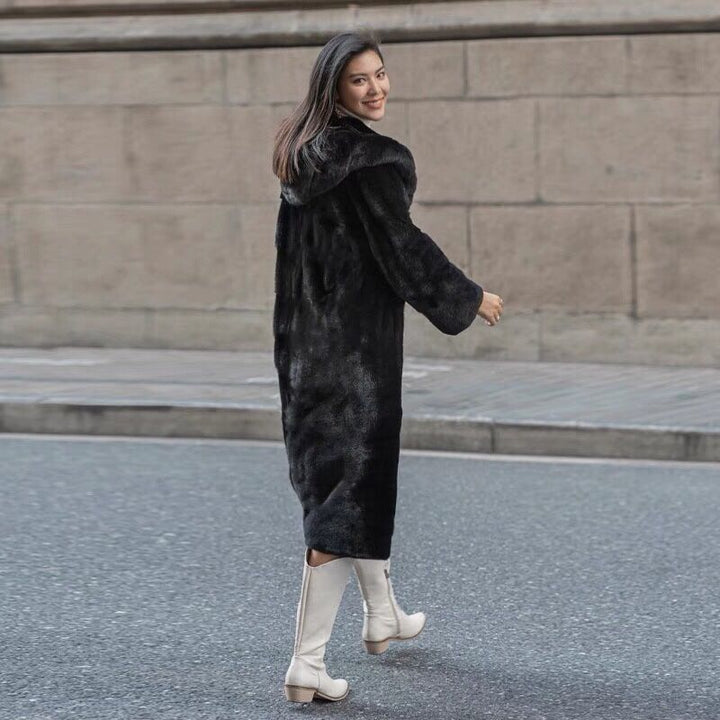 Elegant long coat for women Lune London