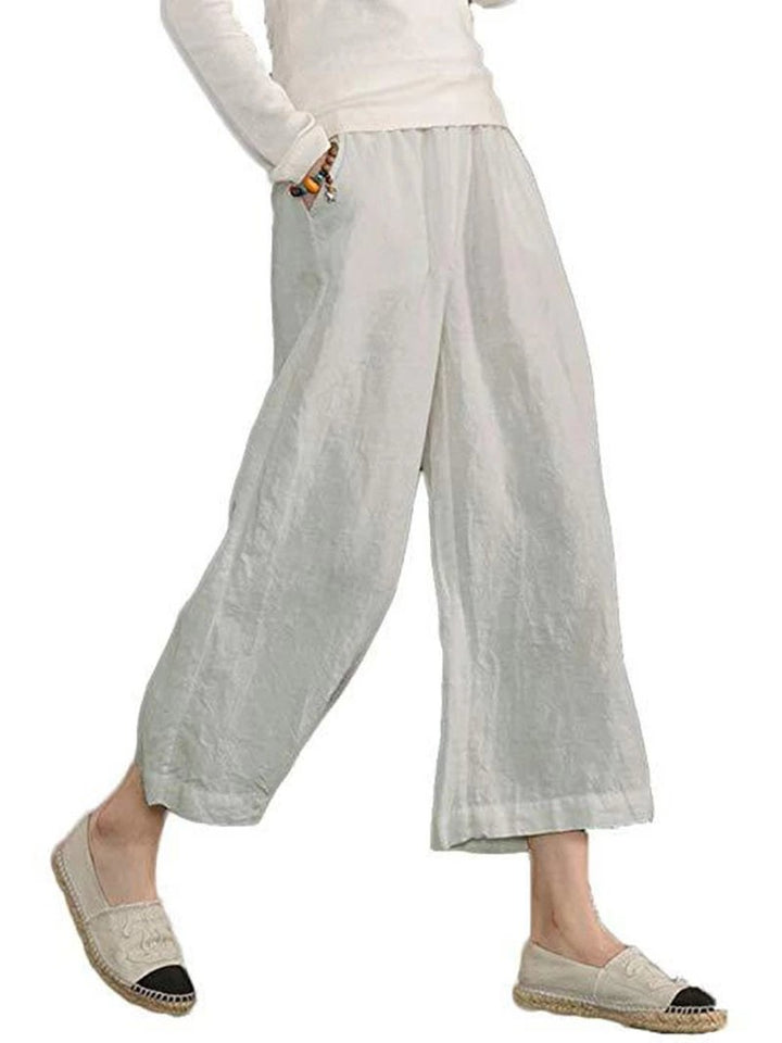 Casual cropped pants for women Lune London
