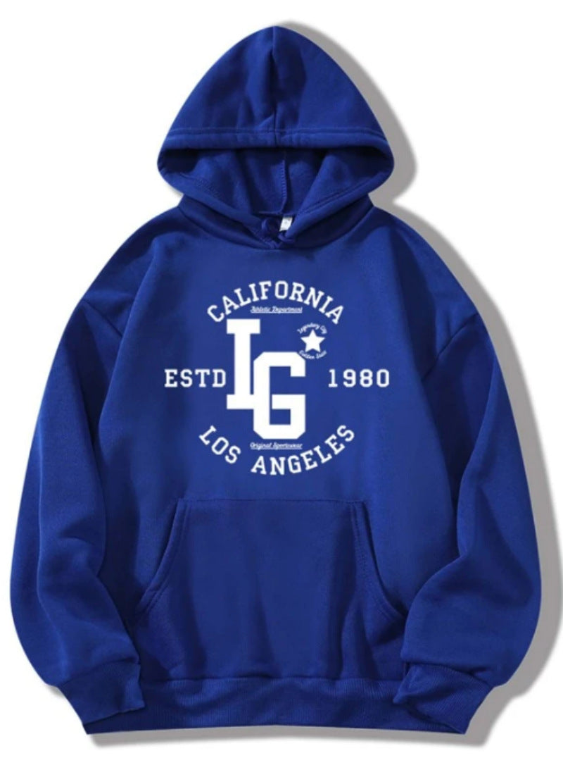 Women's hoodie with sporty California print Chic & Stil