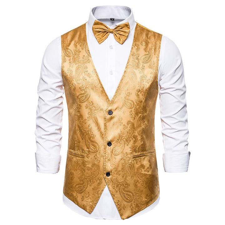 Noble men's satin vest Lune London