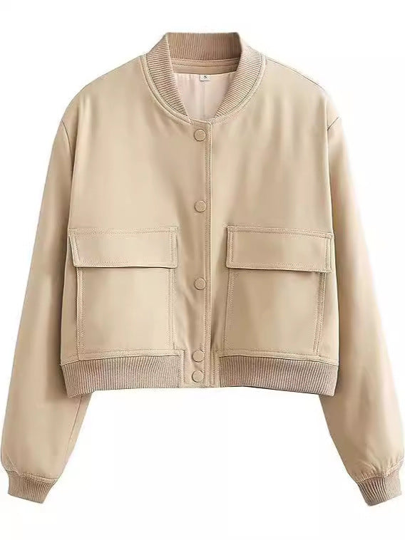 Ladies fashionable bomber jacket Lune London