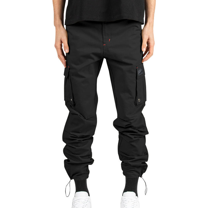 Men's cargo pants with practical pockets and chic and stylish cuffs