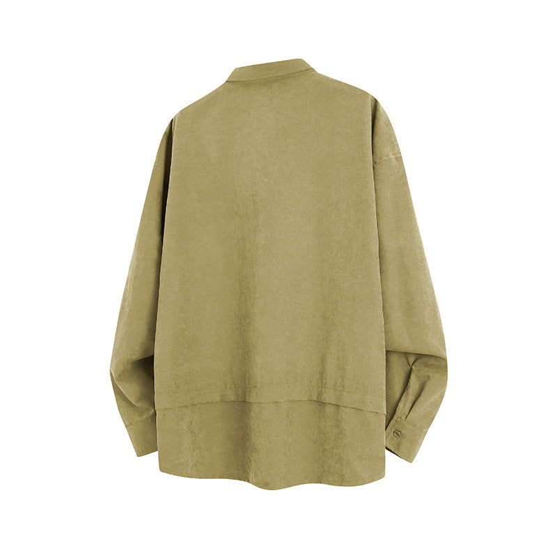 Casual overshirt jacket for men with practical chest pockets Lune London