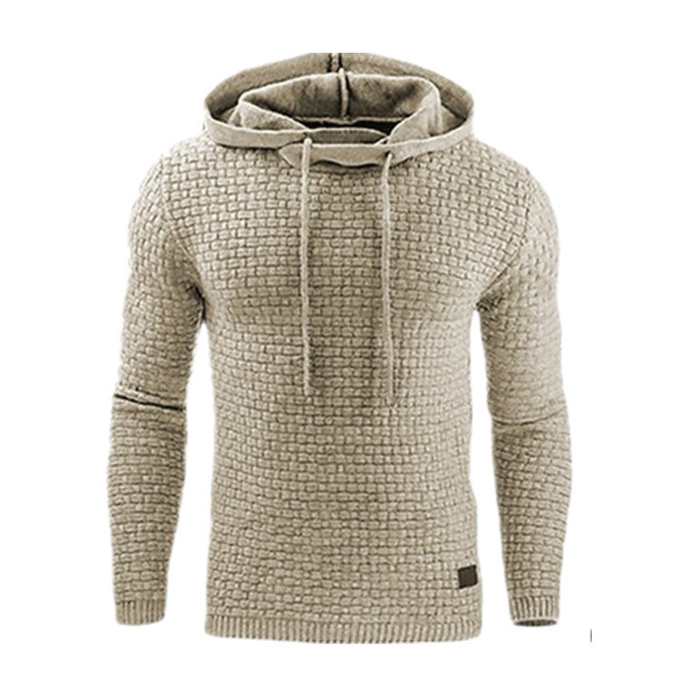 Hooded sweatshirt for men with modern structured design Lune London