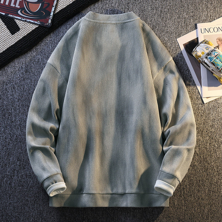Women’s sweatshirt with ribbed texture and comfortable fit Lune London