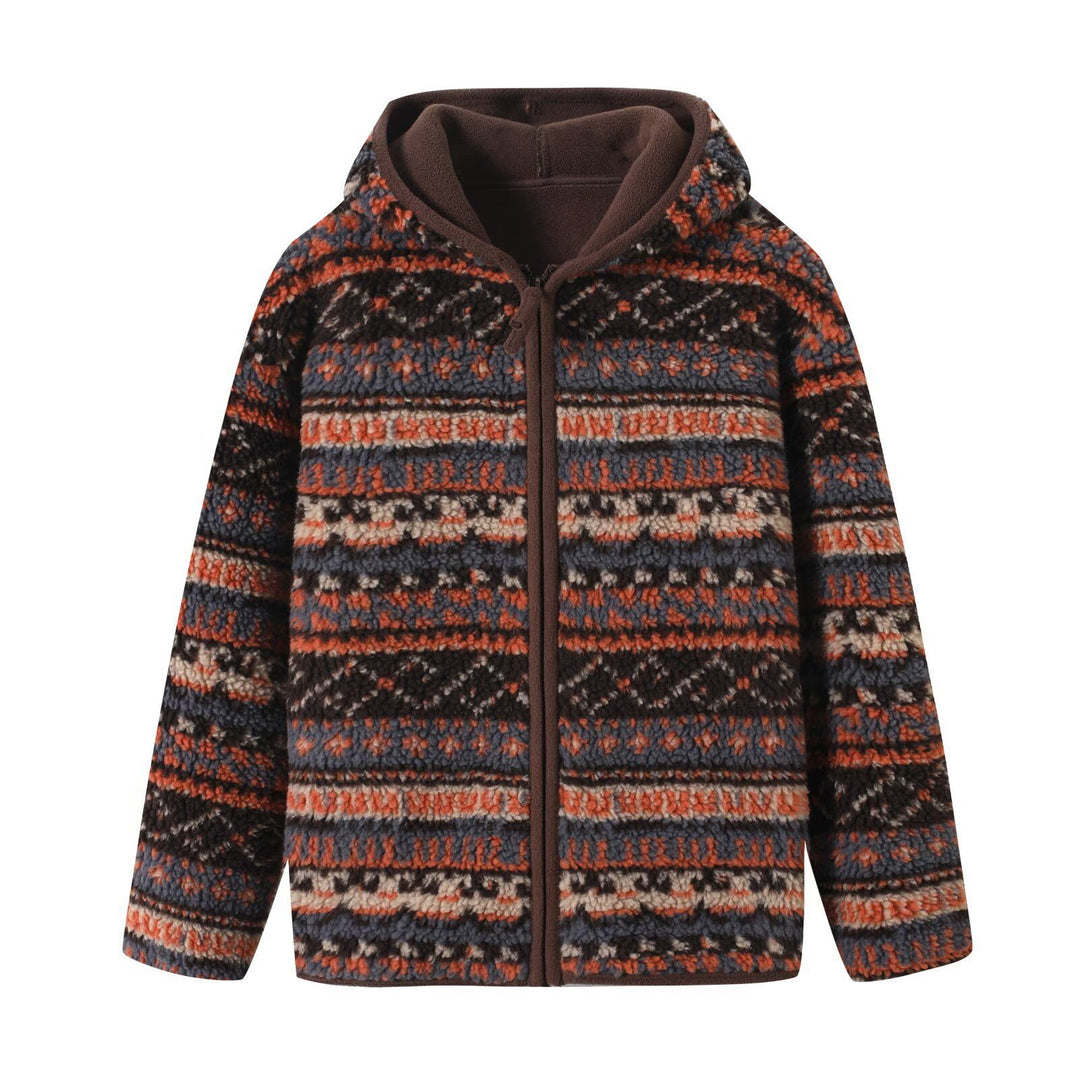 Veste en polaire confortable pour femmes avec motif tendance Chic & Stil