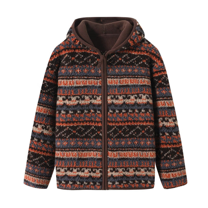 Veste en polaire confortable pour femmes avec motif tendance Chic & Stil