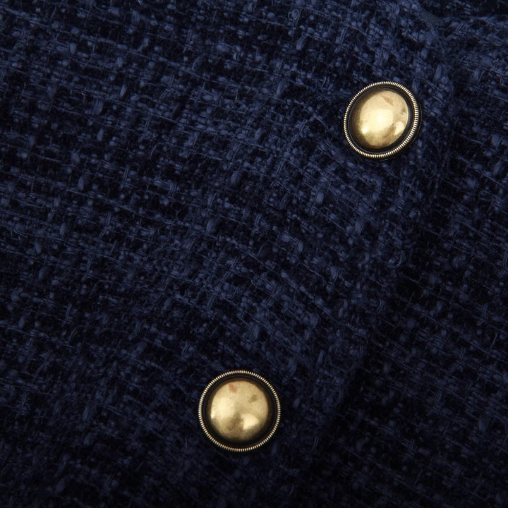 Blazer court pour femmes avec boutons dorés Chic & Stil