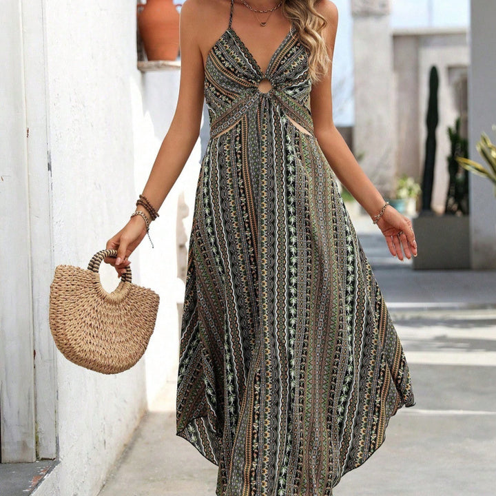 Chic Bohemian Maxi Dress Lune London