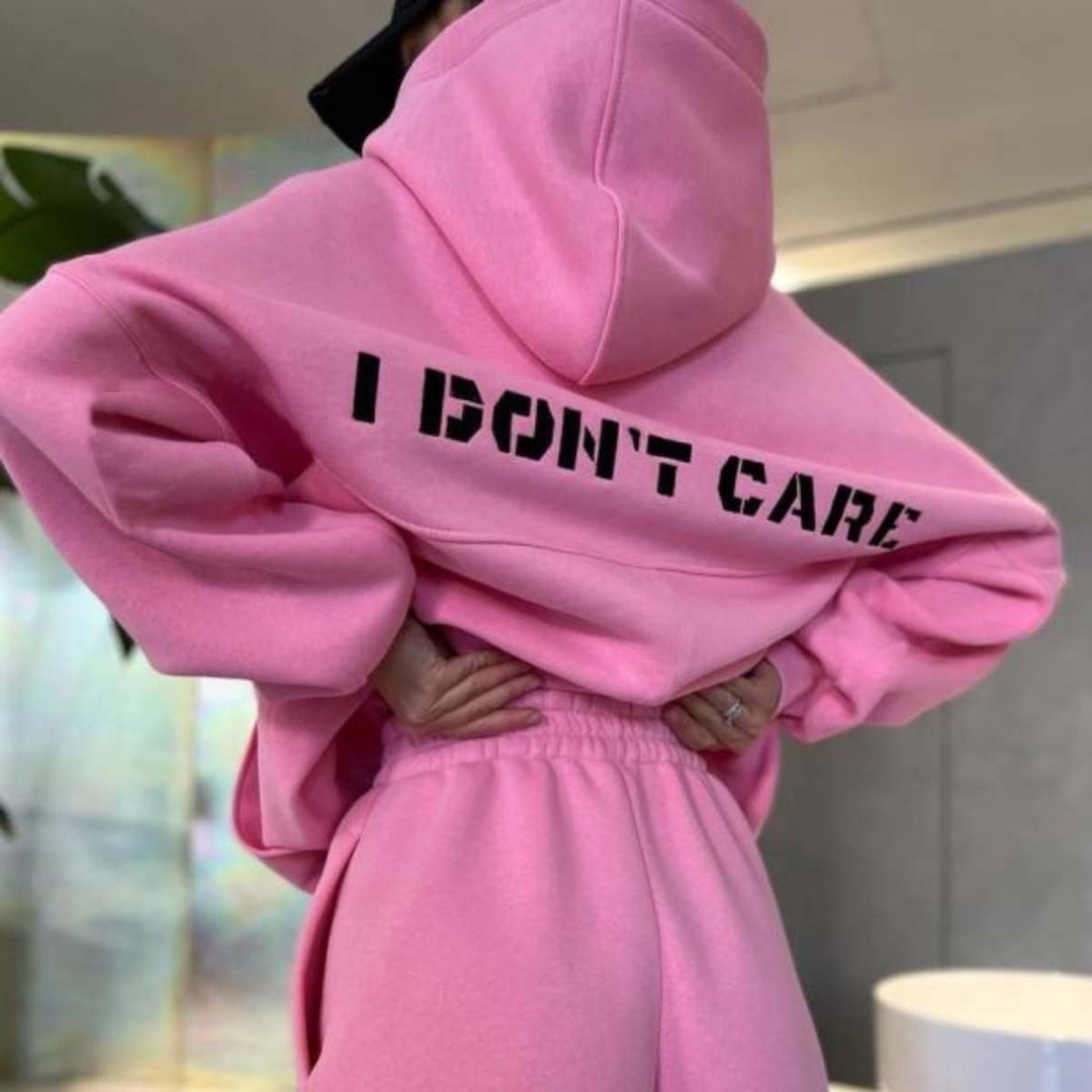 Oversized hoodie for women with statement print Lune London