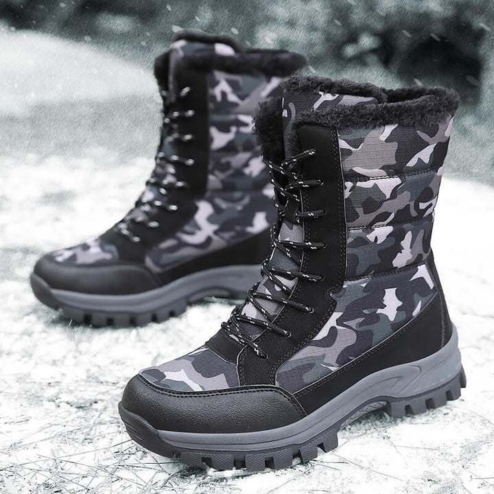 Winter boots for women with a sturdy profile and insulating lining Lune London