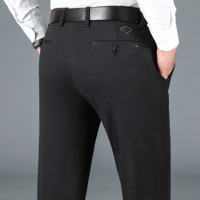 Elegant business trousers for men in fine cotton Lune London