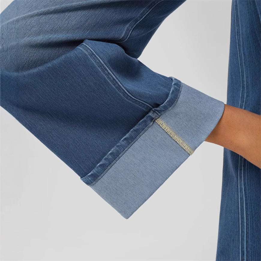 Wide relaxed waist jeans for women Lune London