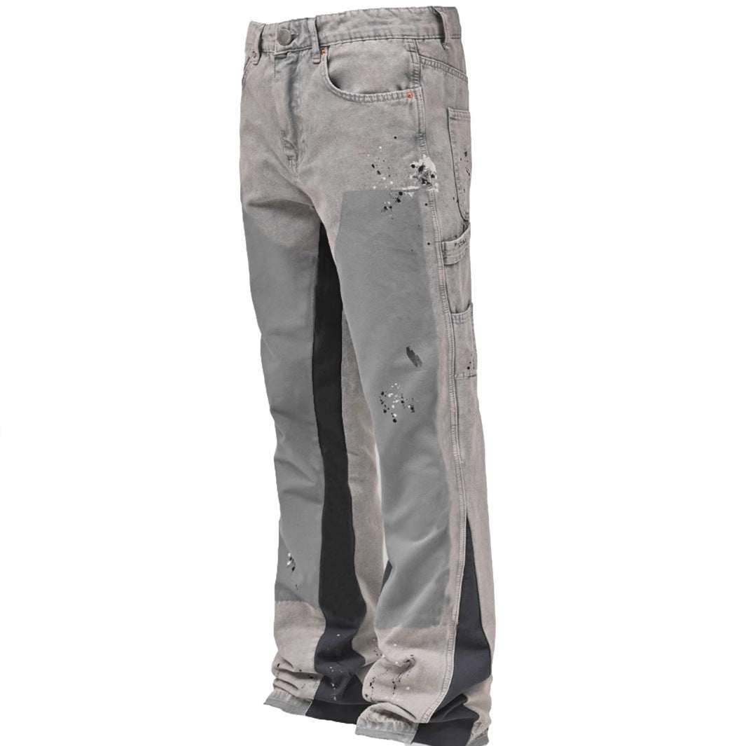Men's cargo jeans with unique washes and practical pockets Lune London