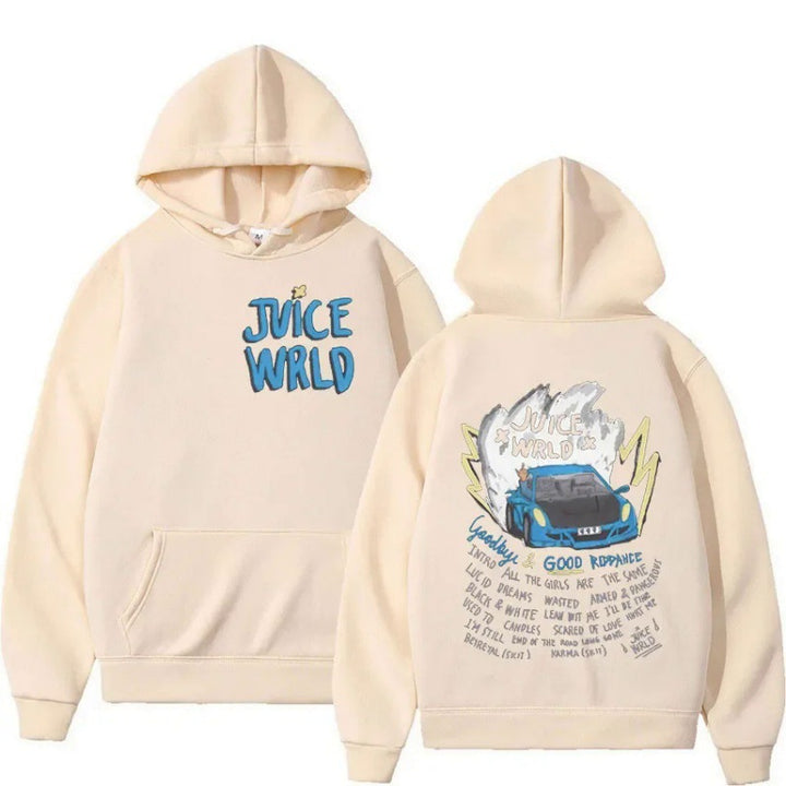 Hoodie femme avec design graphique créatif et lettrage inspirant Chic & Stil