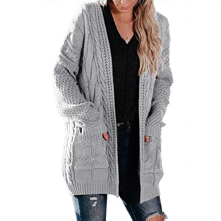 Women Chunky Knit Cardigan Chic and Still