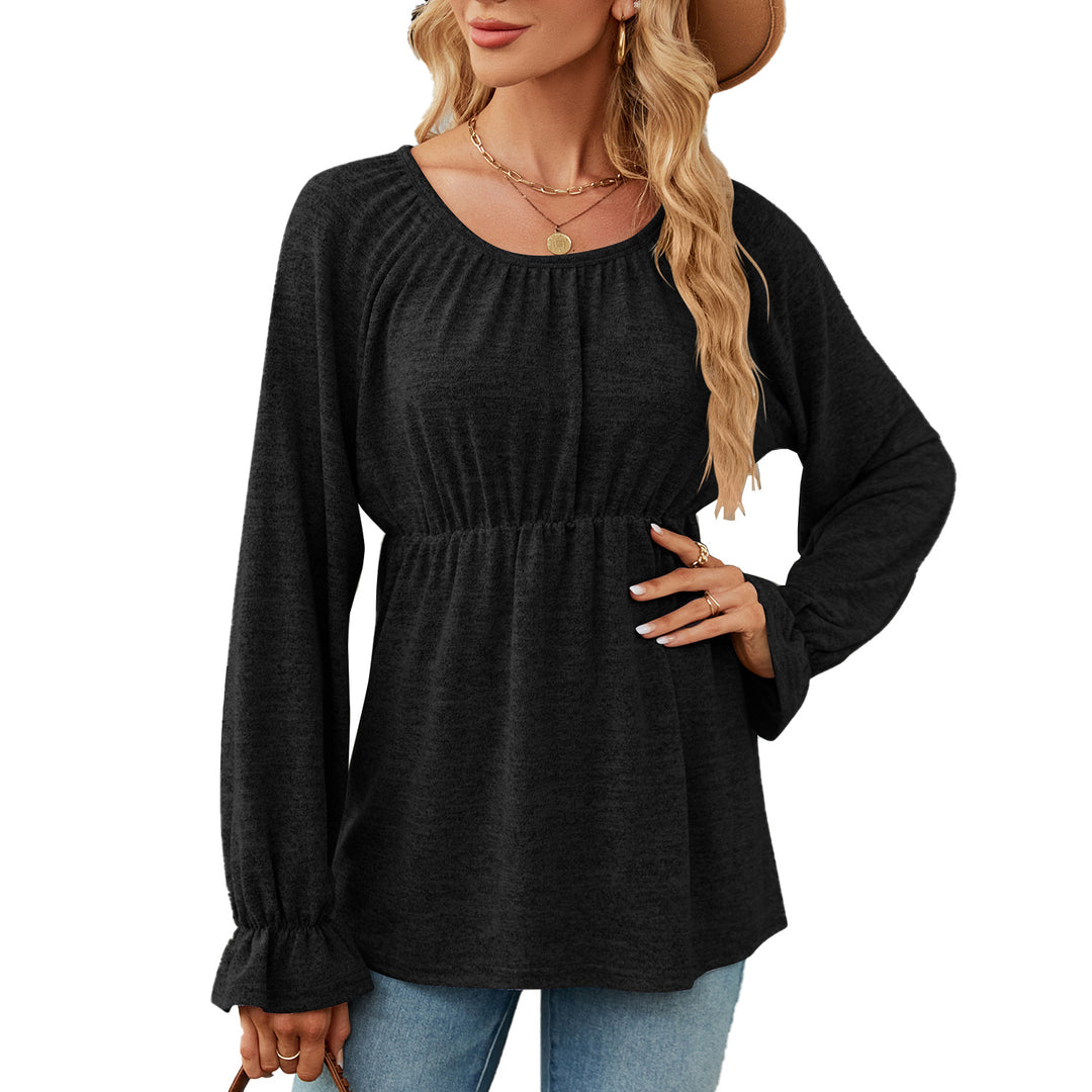 Casual women's blouse with gathers Lune London