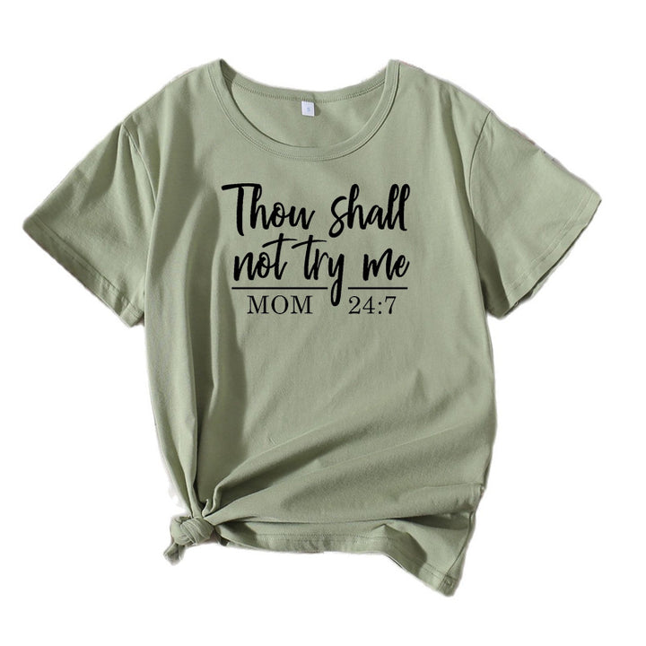Women's motivational quote graphic T-shirt chic and style