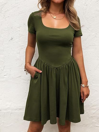 Women's Short Sleeve Dress Lune London