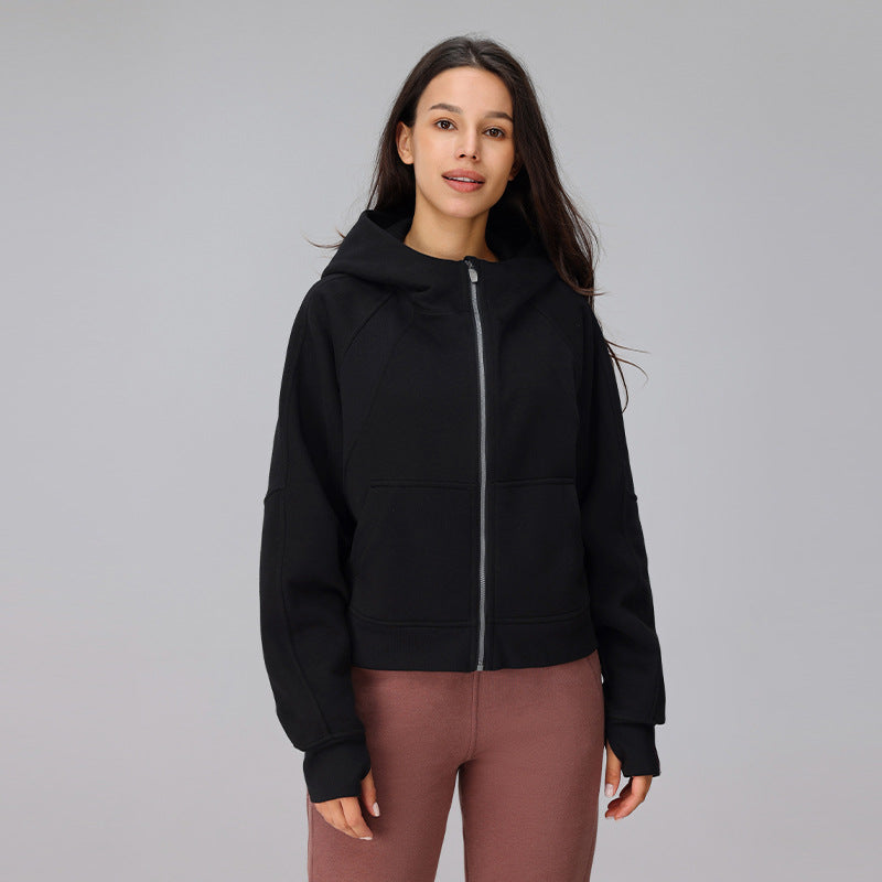 Ladies Zip Hoodie Lune London