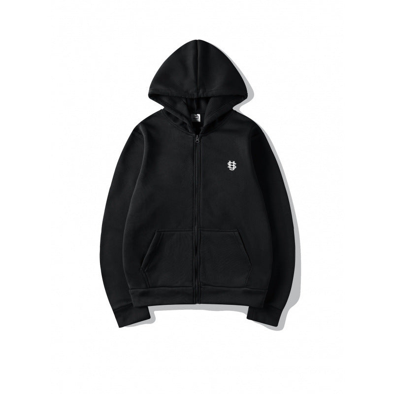 Women's hooded jacket with full zip and practical kangaroo pockets Lune London