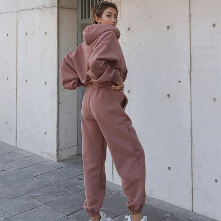 Lune London Women's Short Hoodie Set