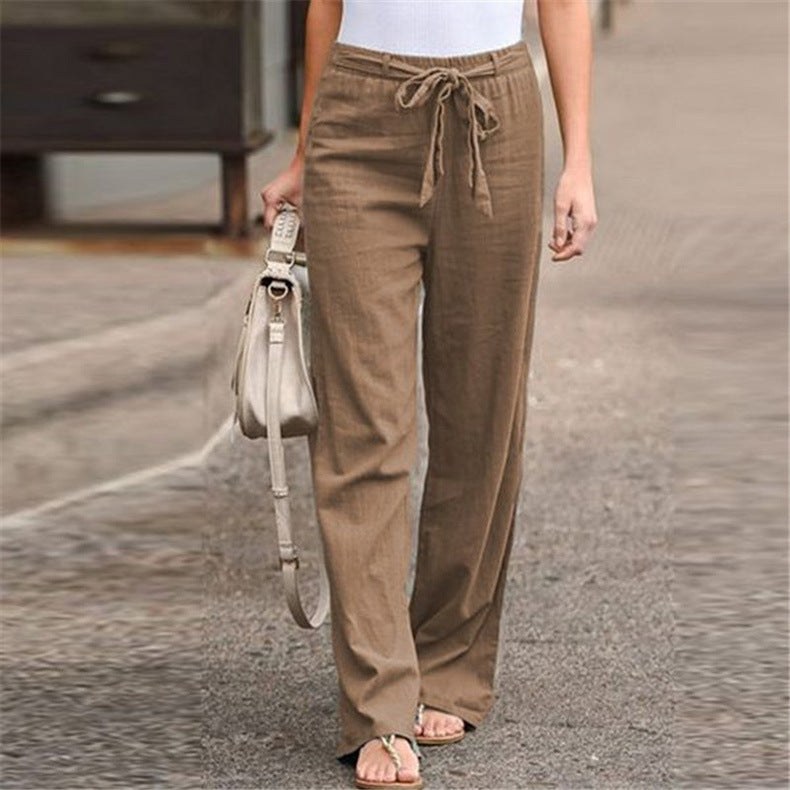 Women Lightweight Casual Summer Pants Lune London