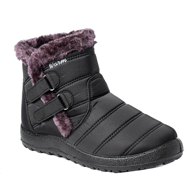 Bottes d'hiver à lacets isolées et chaudes pour femmes Lune London