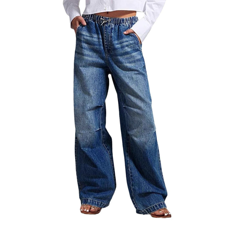 Jeans larges confortables pour femmes au style urbain décontracté Chic & Stil