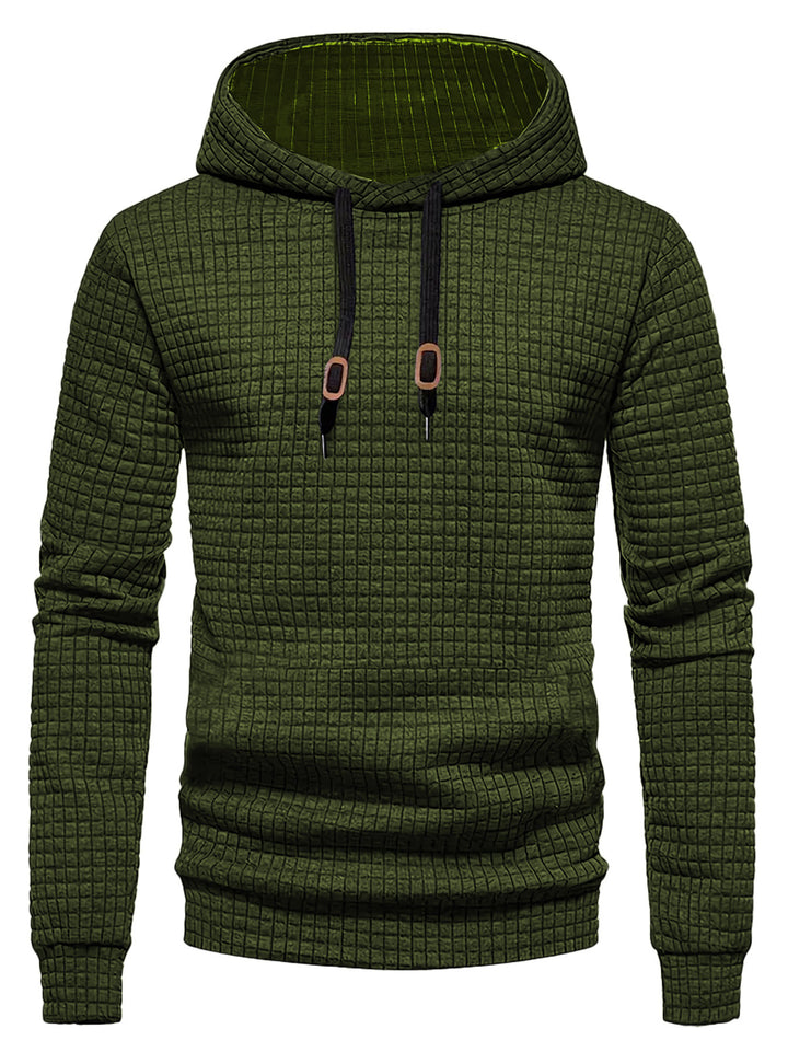 Men's stylish hoodie with textured design Lune London