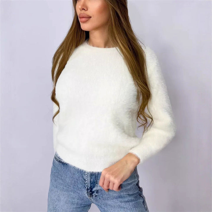 Women Fluffy Fashionable Sweater Lune London
