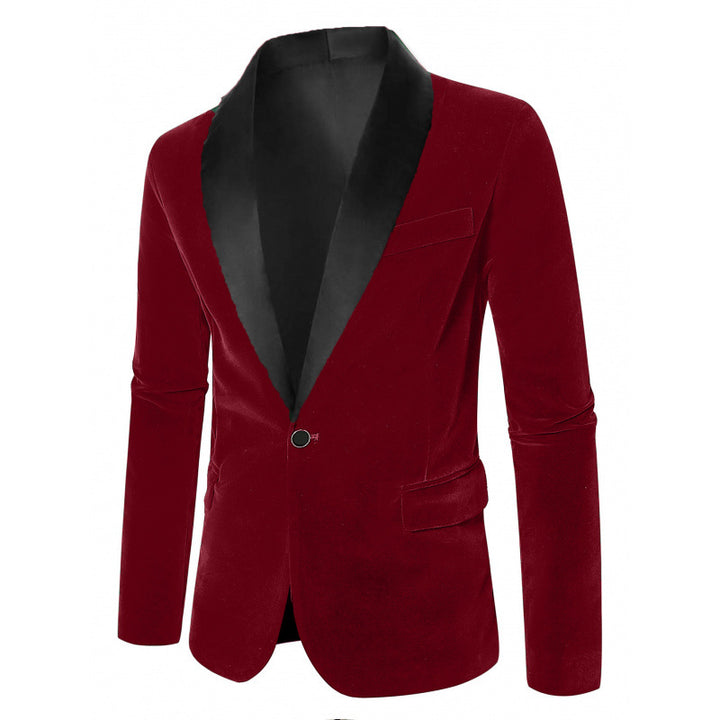 Velvet jacket for men with elegant lapels Lune London