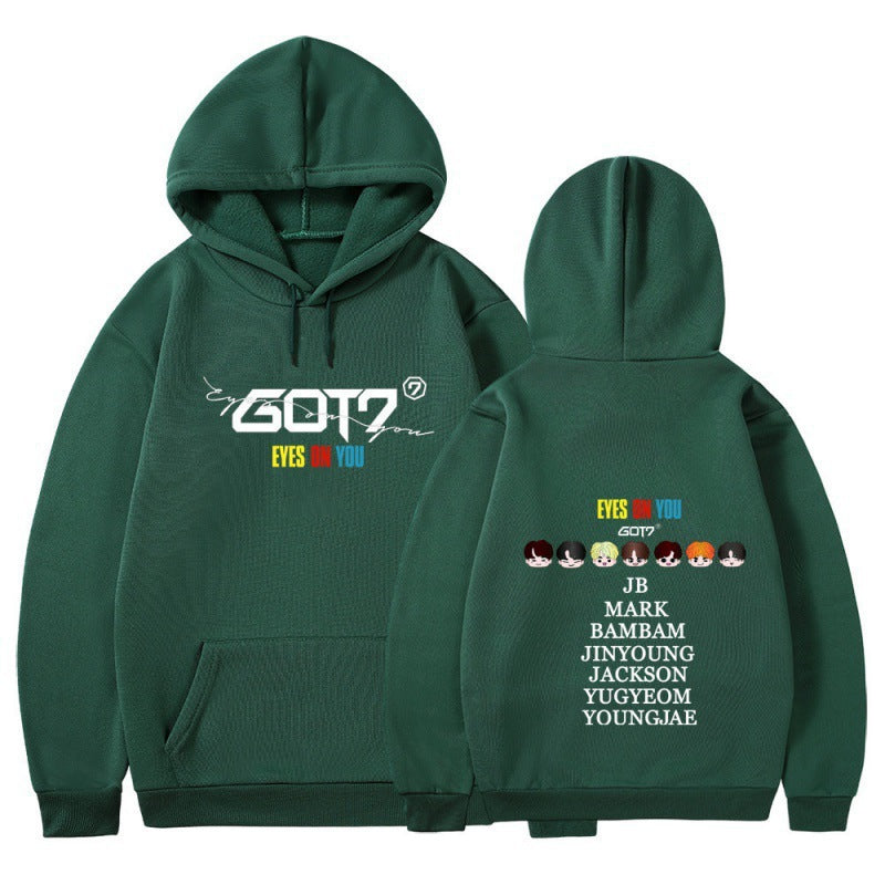 Women's hoodie with unique GOT7 design and comfortable fit Lune London