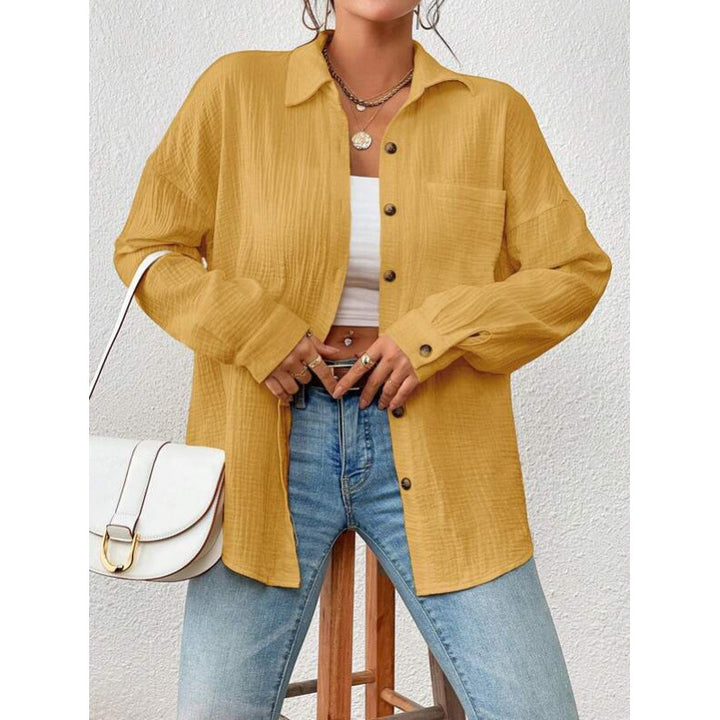 Casual overshirt for women with button details Lune London